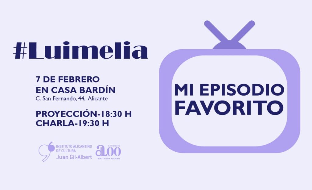 El Gil-Albert ofrece un nuevo ciclo sobre series de televisión y una charla con Asunción Valdés en CONFERENCIAS 