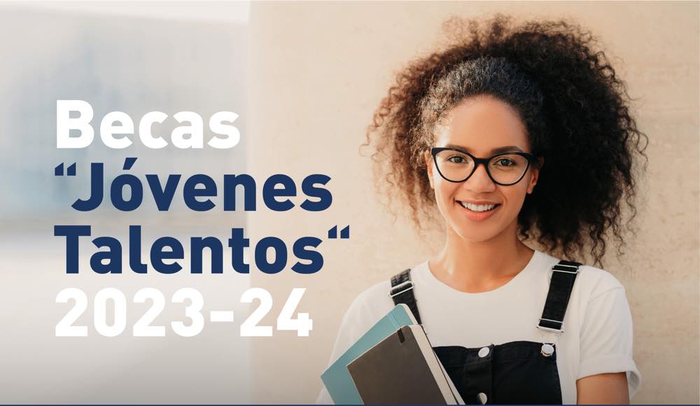 Cartel becas jóvenes talentos