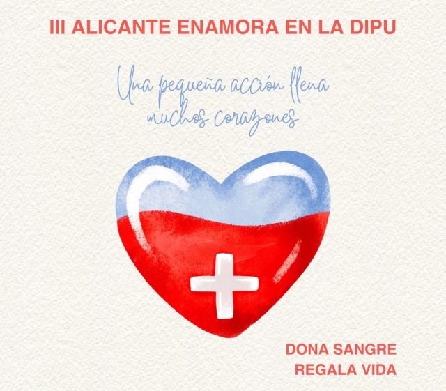 Cartel Maratón Donación San Valentín Dipu + Onda Cero