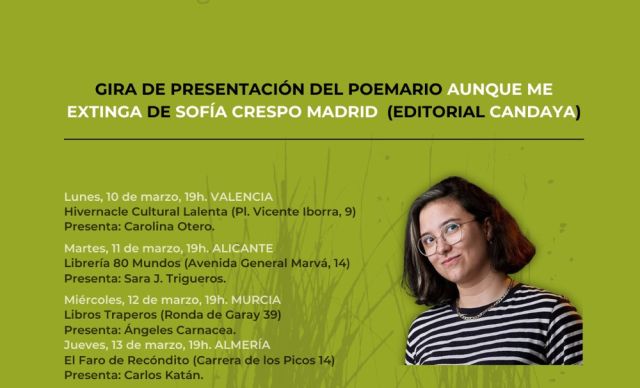 Presentación de ‘Aunque me extinga'