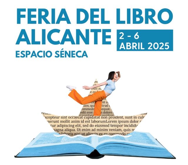 Cartel de la Feria del Libro de Alicante