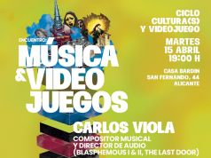 Sesión de música y videojuegos con el compositor de bandas sonoras Carlos Viola en el Gil-Albert