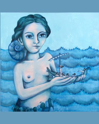 Sómnica Bernabeu: "La sirena ha evolucionado de figura temida a icono de autoconocimiento" en ARTE DESTACADOS 