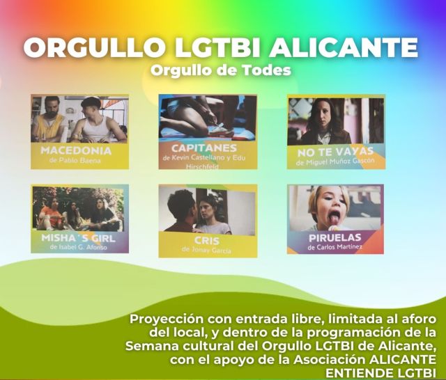 Cartel Cortometrajes LGTBI