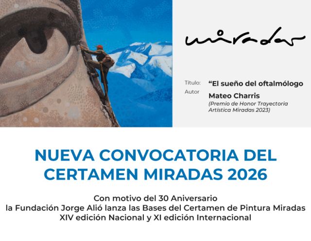 Cartel de Miradas 2026