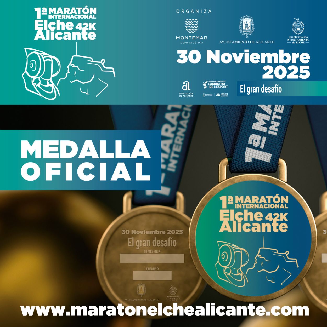 Elche y Alicante se unirán el 30 de noviembre en la I Maratón Internacional en DEPORTE DESTACADOS