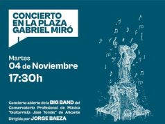 El Eje Cultural San Fernando propone música en la Plaza de Gabriel Miró con la Big Band