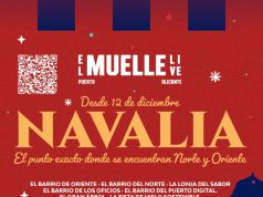 Navalia ilumina el Puerto de Alicante: el mágico pueblo donde se encuentran el Norte y Oriente llega estas Navidades