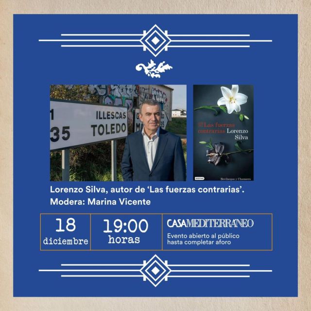 Lorenzo Silva, autor de 'Las fuerzas