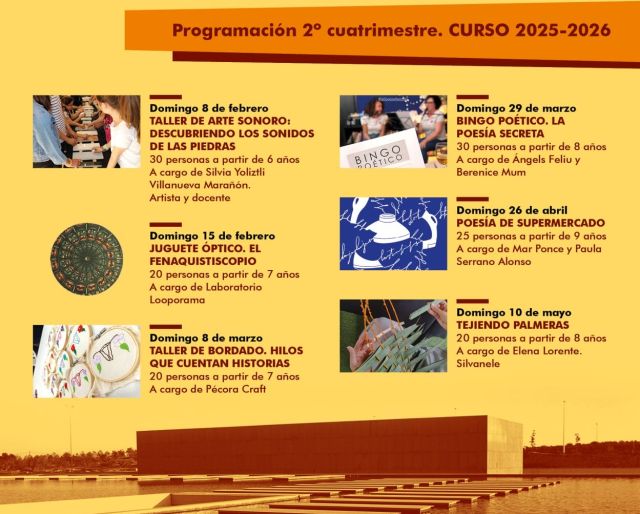 2026 - Cartel - Diumenges al MUA - 2Q Curso 2025-2026_cas