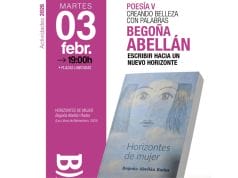 Begoña Abellán lleva su universo poético a la Biblioteca de los Libros Felices