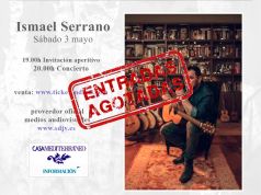 Ismael Serrano cuelga el cartel de «sold out» en las Cuevas del Canelobre dentro del II Festival Mediterráneo de Cantautores